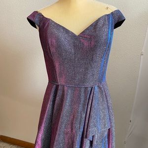 Shimmering purple cocktail dress Junior size 13